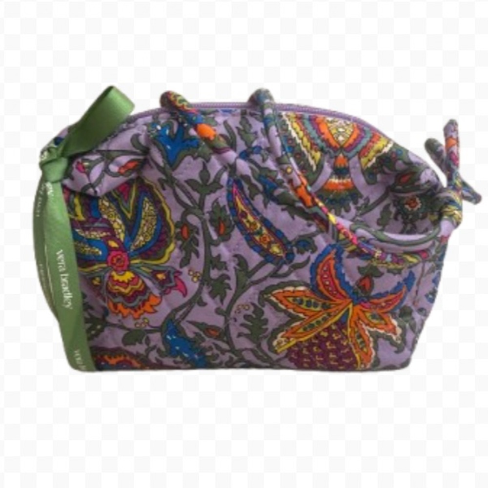 Vera Bradley Blake Crossbody Bag Minimalist Marrakesh Purple - Picture 10 of 12